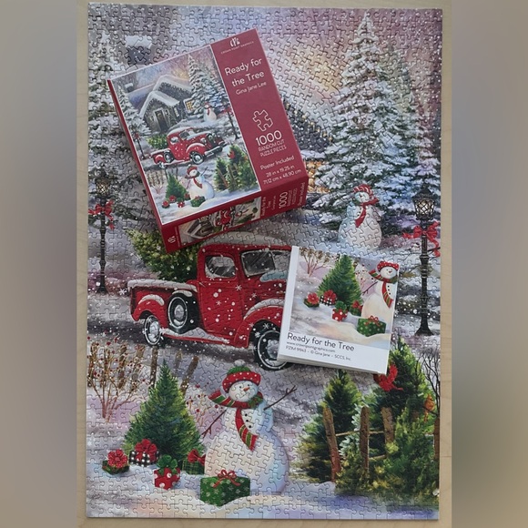 Crown Point Graphics “Ready for the Tree” 1000 piece puzzle - Picture 3 of 4